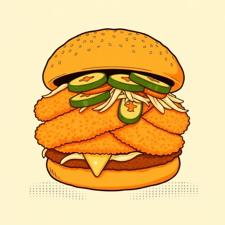 The Golden Tender from Best Burgers Liverpool — southern-fried and slaw-loaded