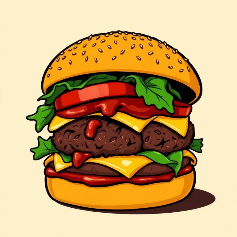 Lamb Burger from Best Burgers Liverpool — simple and juicy