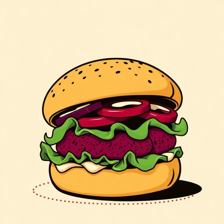 Vegan Burger from Best Burgers Liverpool — plants, properly built